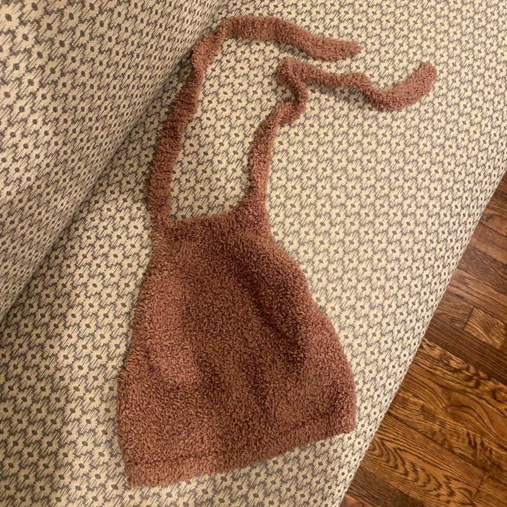 SKIMS Lounge Set cozy knit color Rose Clay